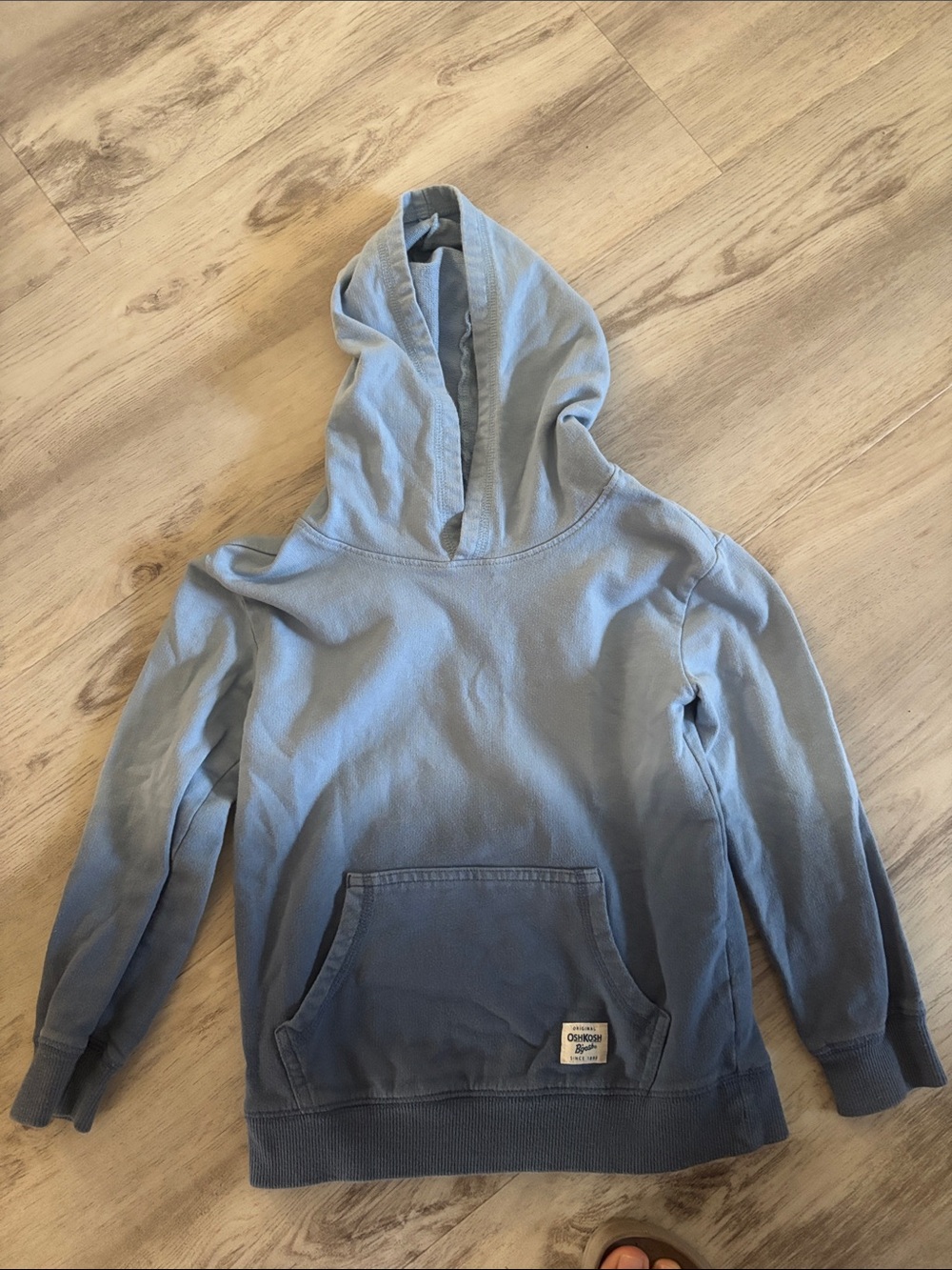 OshKosh B'gosh Blue Ombre Hooded Sweatshirt
